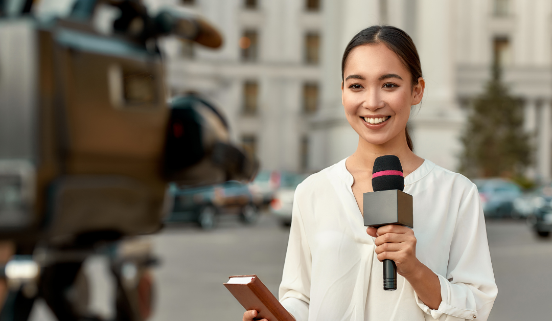 Bewegtbild: On-Air-Training vor der Kamera